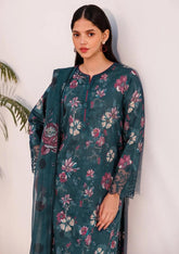 FARASHA LAWN PRINTED EMBROIDERY DRESS 3 PIECE UNSTITCHED 2171